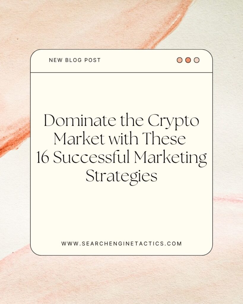 crypto marketing strategies